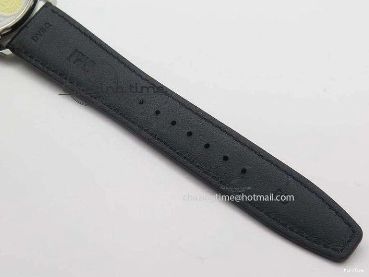 MIROTIME 0109 Portuguese Real PR IW500703 ZF 1:1 Best Edition On Black Leather Strap A Durable 7370